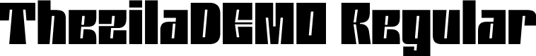 ThezilaDEMO Regular