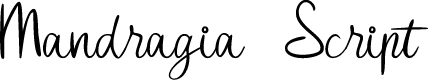 Mandragia Script Demo