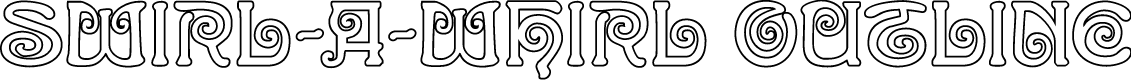 Swirl-a-Whirl Outline