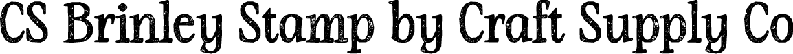 CS Brinley Stamp Regular Demo