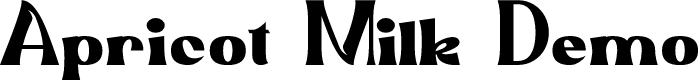 Apricot Milk Demo