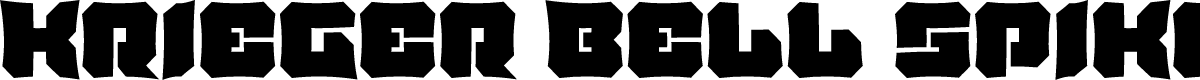 Krieger Bell Spiked