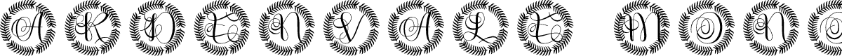 Ardenvale Monogram