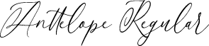 Anttelope Regular