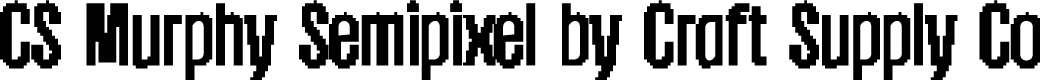 CS Murphy Semipixel Regular Demo