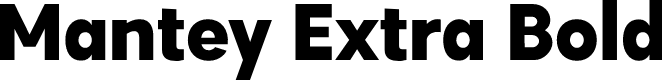 Mantey Extra Bold