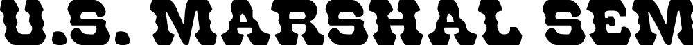 U.S. Marshal Semi-Leftalic