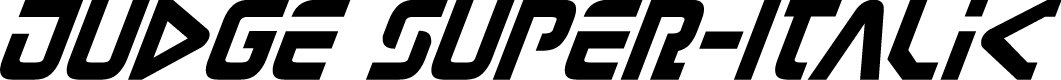 Judge Super-Italic
