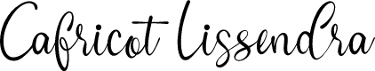 Cafricot Lissendra