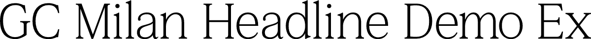 GC Milan Headline Demo ExLt Sub