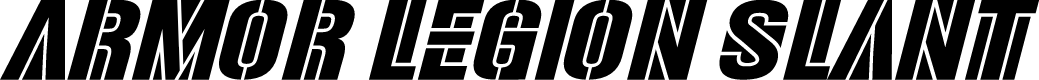 Armor Legion Slant