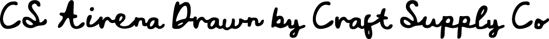CSAirenaDrawn-Regular Demo