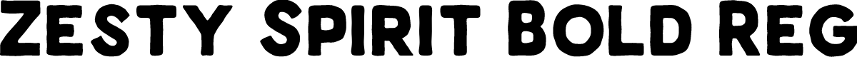 Zesty Spirit Bold Regular