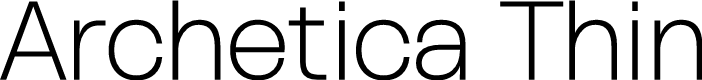 Archetica Thin