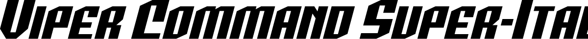 Viper Command Super-Italic