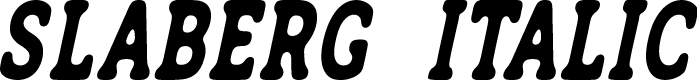 SLABERG Italic