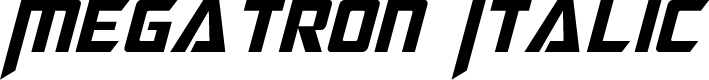 Megatron Italic