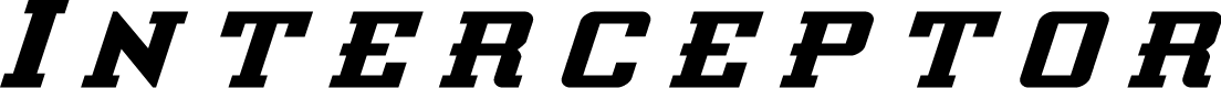 Interceptor Title Italic