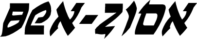 Ben-Zion Condensed Italic