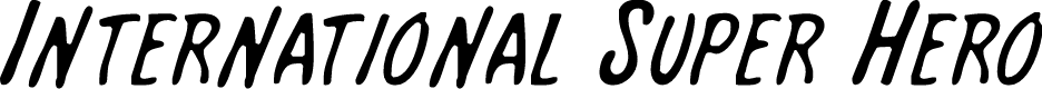 International Super Hero Light