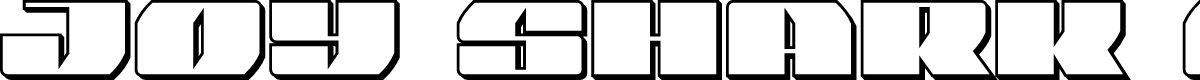 Joy Shark Outline Semi-Condensed