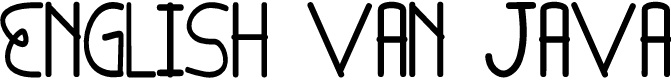 English van Java