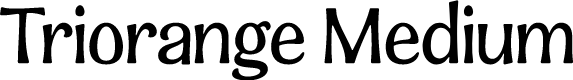 Triorange - Personal Use Medium