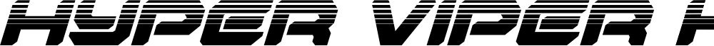 Hyper Viper Halftone Italic