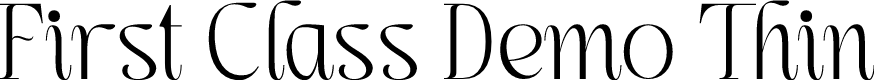 First Class Demo Thin
