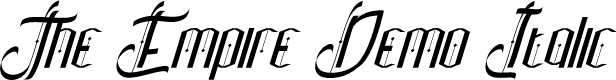 The Empire Demo Italic