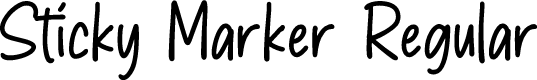 Sticky Marker Regular