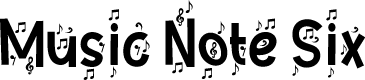Music Note Six