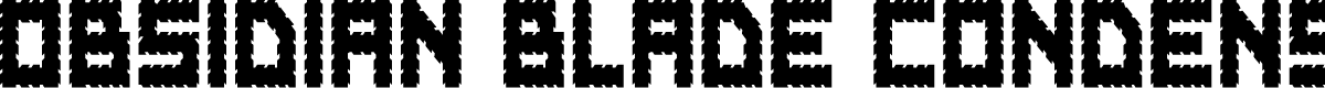Obsidian Blade Condensed