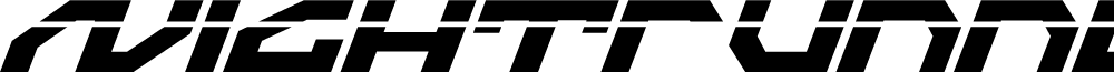 Nightrunner Laser Italic