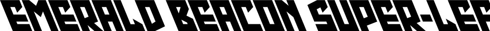 Emerald Beacon Super-Leftalic