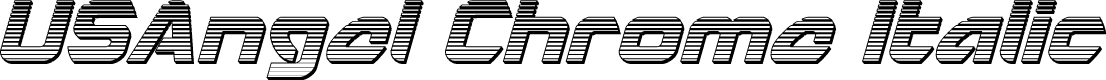 USAngel Chrome Italic