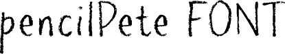 pencilPete FONT
