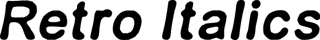 Retro Italics