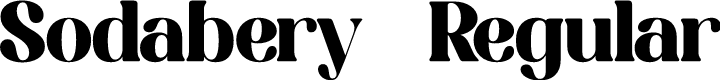 Sodabery Regular