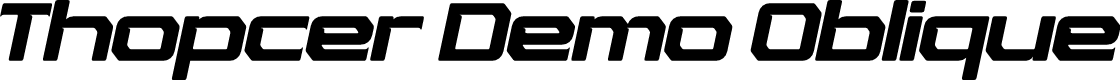 Thopcer Demo Oblique