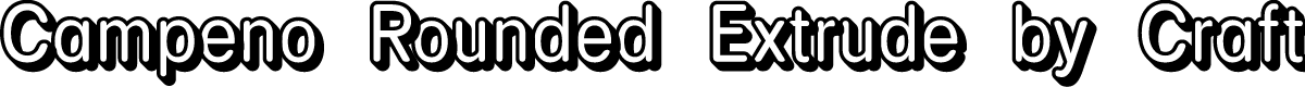 CampenoRounded-ExtrudeRight Demo