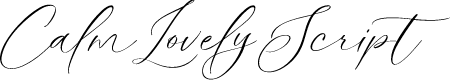 Calm Lovely Script