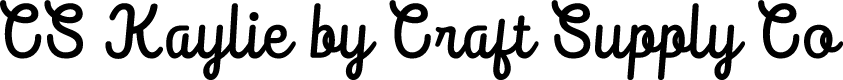CS Kaylie Regular Demo