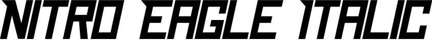 Nitro Eagle Italic Italic