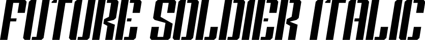 Future Soldier Italic