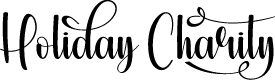 Holiday Charity