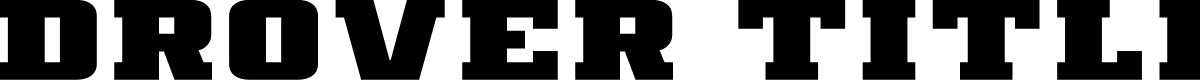 Drover Title