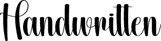 Handwritten