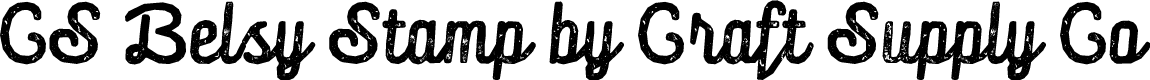 CS Belsy Stamp Regular Demo