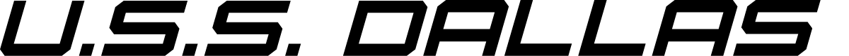 U.S.S. Dallas Light Italic